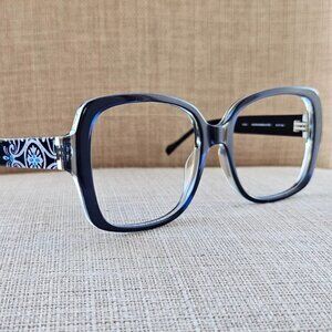 Vera Bradley Women Glasses/Sunglasses Frame Steel Blue Tone DANIKA 55[]17 140